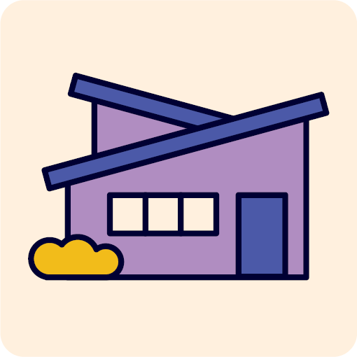 A house.