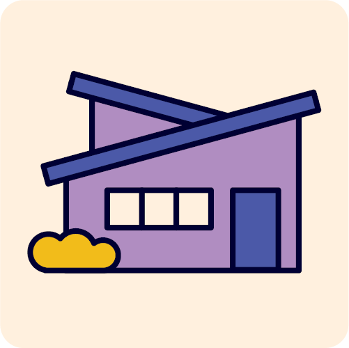 A house.
