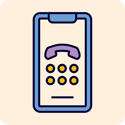 A phone screen showing TTY.